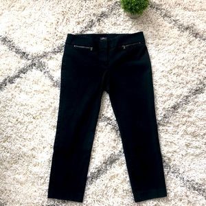 Ann Taylor LOFT Marisa Cropped Black Pants